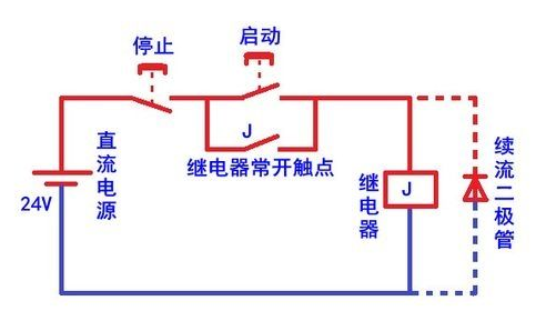 继电器电路图