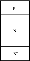 图2  P-i-N二极管截面示意图