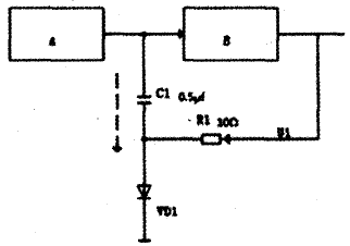图4 二极管构成的自动控制电路
