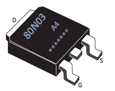 N沟道增强型80A/30V MOSFET