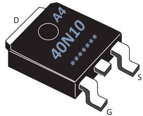 N沟道增强型40A/100V MOSFET