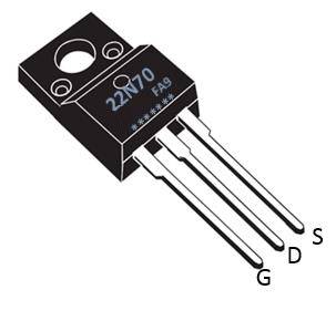 N沟道增强型22A/700V MOSFET