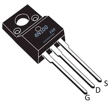 N沟道4A/1000V增强型MOSFET