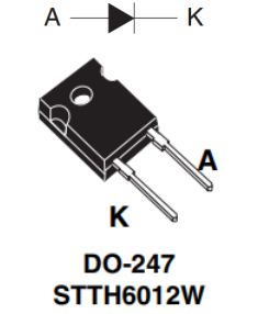 DSEP60-12A/STTH6012参数及替换